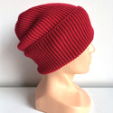 VARELLA Merino Wool Beanie 100% Baby Merino 16 Red Autumn-Winter
