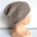 HELEN Turn-Up Beanie 100% Alpaca 2020 jasny nugat