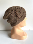 KIARA Alpaca Beanie for Women 100% Alpaca 607 Brown