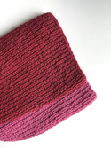 KIARA 100% Alpaca Beanie without a Turn-Up Cuff 3650 Burgundy