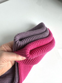 VARELLA Turn-Up Baby Merino Wool Beanie 100% 40 Purple Amethyst