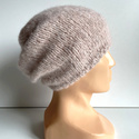 CHMURKA Handmade Women’s Alpaca Beanie 33 Różowy Piasek