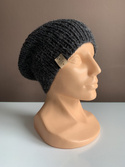 KIARA – czapka beanie z alpaki 100% 506 Ciemny Szary
