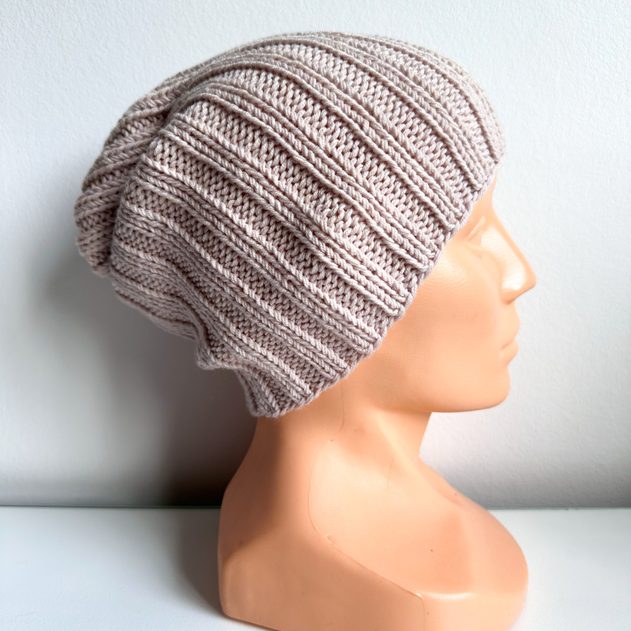 HELLI – czapka zimowa merino beanie 100% Baby Merino 59 pszeniczny unisex