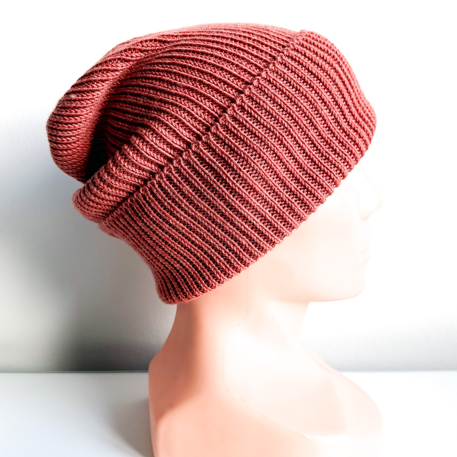 VARELLA Merino Wool Beanie 48 Blush Winter