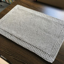 Ręcznie robiony Bieżnik ze sznurka bawełnianego, podkładka, dywanik MARIA