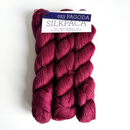 Ręcznie farbowana włóczka Malabrigo SILKPACA SA023 Pagoda