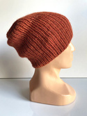 KIARA Beanie-Mütze aus 100% Alpaka 2925 rdza