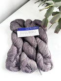 Ręcznie farbowana włóczka Malabrigo SUSURRO jedwab, len i merynos SUS043 PLOMO