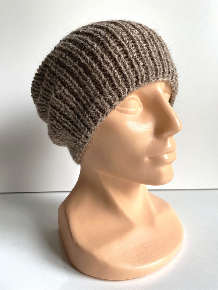 KIARA Alpaca Beanie 100% Alpaca 618 Nugat Beige