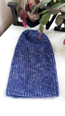 ALURA – ręcznie robiona ciepła czapka beanie merino + moher i jedwab damska 30 Prażony Migdał