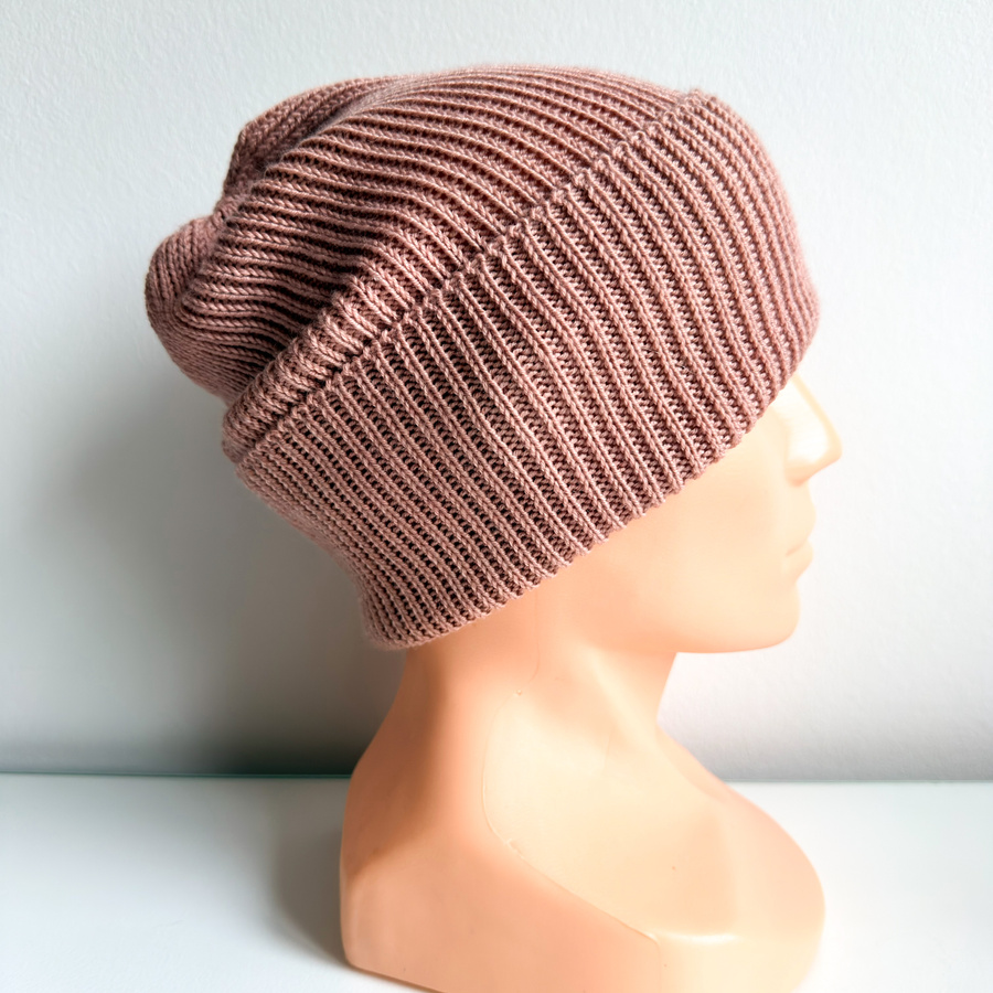 VARELLA Merino Beanie 100% Baby Merino 49 Pustynna Róża