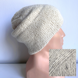 Ręcznie robiona Czapka hand made Tweed RONIA 06 Otoczaki