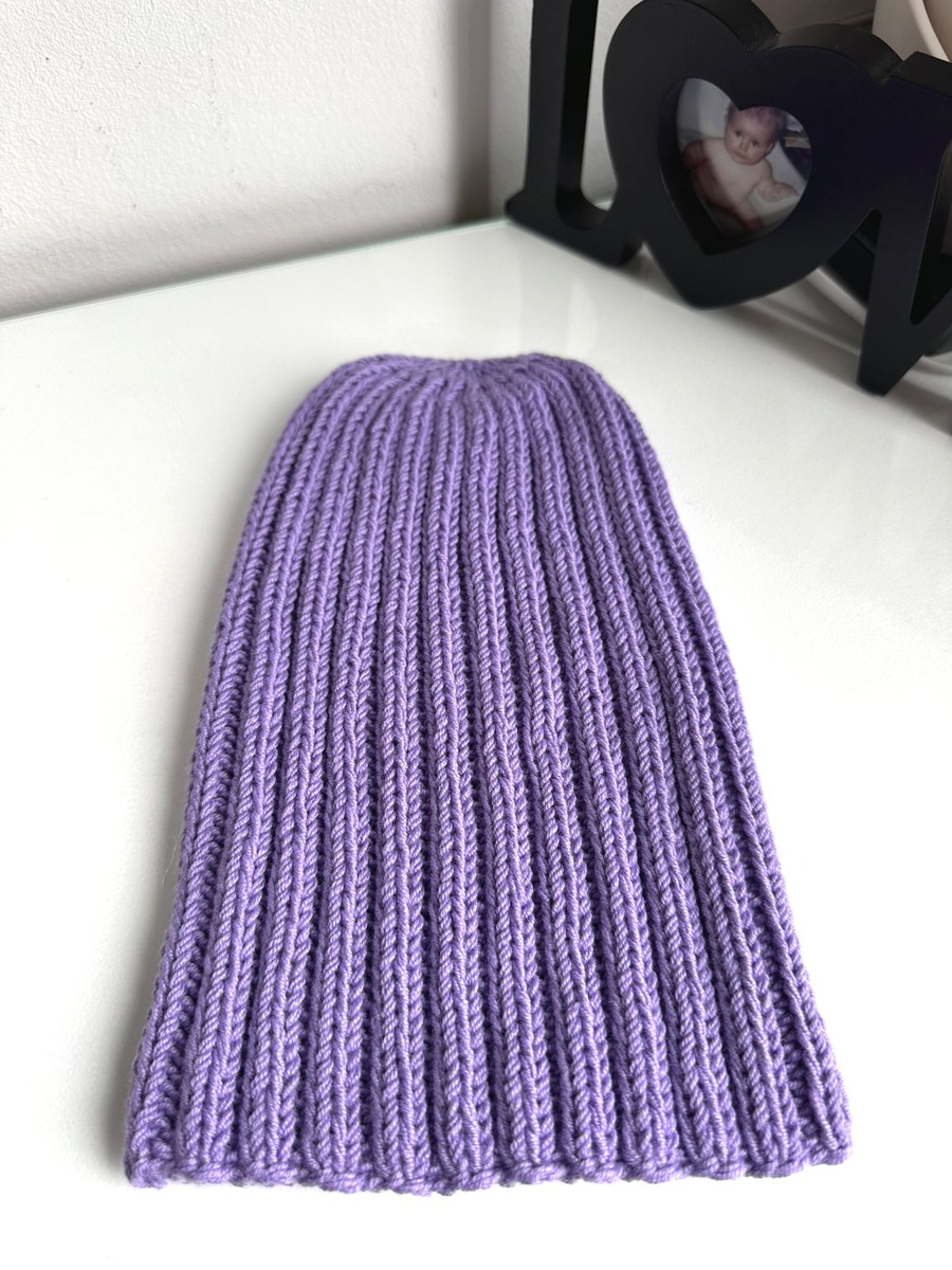 HELLI – czapka zimowa merino damska 14 Fioletowy