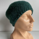 CHMURKA Handmade Alpaca Beanie 19 Zielony Leśny