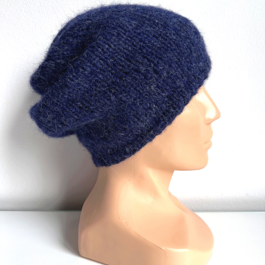 CHMURKA Alpaca Beanie 09 Navy