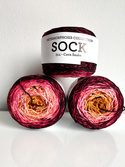 Ręcznie farbowana włóczka Malabrigo SOCK METAMORPHOSIS SW314 Corn Snake