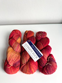 Ręcznie farbowana włóczka Malabrigo ULTIMATE SOCK merynos z nylonem US658 Zinnias N
