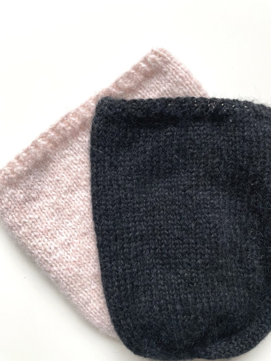 CHMURKA Beanie-Mütze aus Alpaka 31 Schwarz