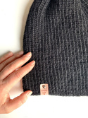 KIARA Women's Alpaca Beanie 100% Alpaca 8903 Black