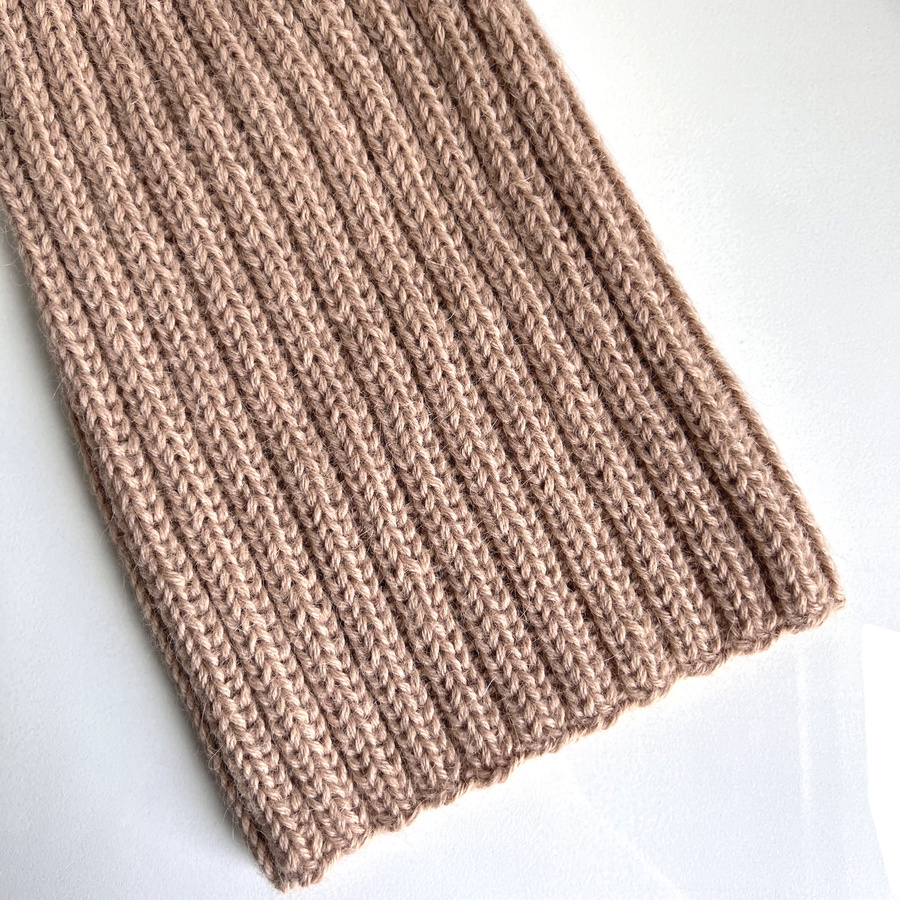 LAURIN – czapka z alpaki damska 100% 302 camel