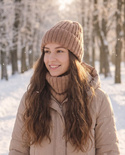 LAURIN – czapka z 100% alpaki 302 camel