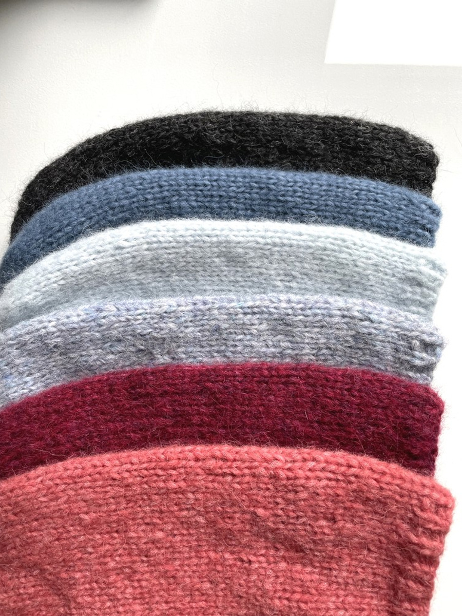 CHMURKA Beanie-Mütze aus Alpaka 23 Koralle