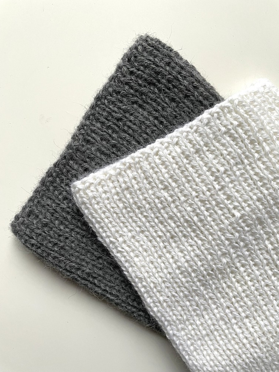 KIARA Beanie-Mütze aus 100% Alpaka 101 Weiß