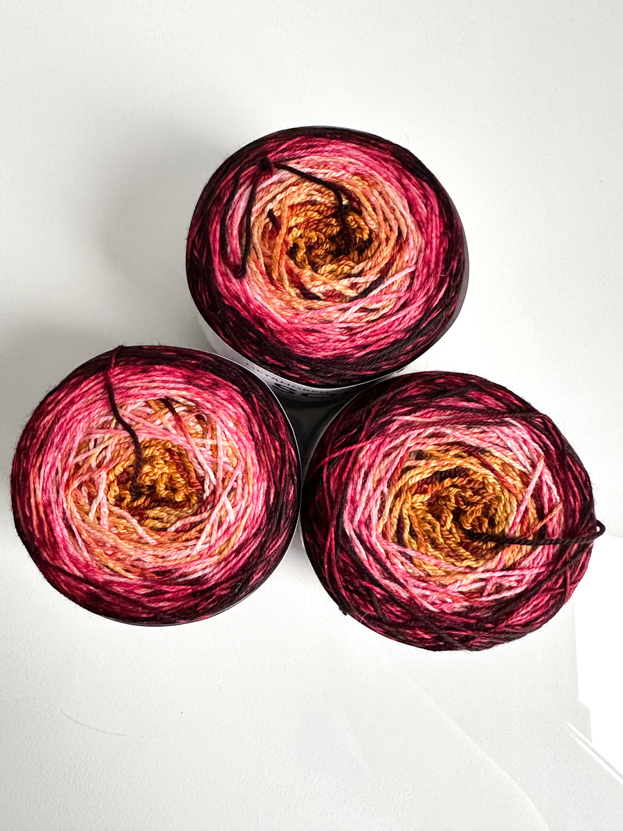 Ręcznie farbowana włóczka Malabrigo SOCK METAMORPHOSIS SW314 Corn Snake
