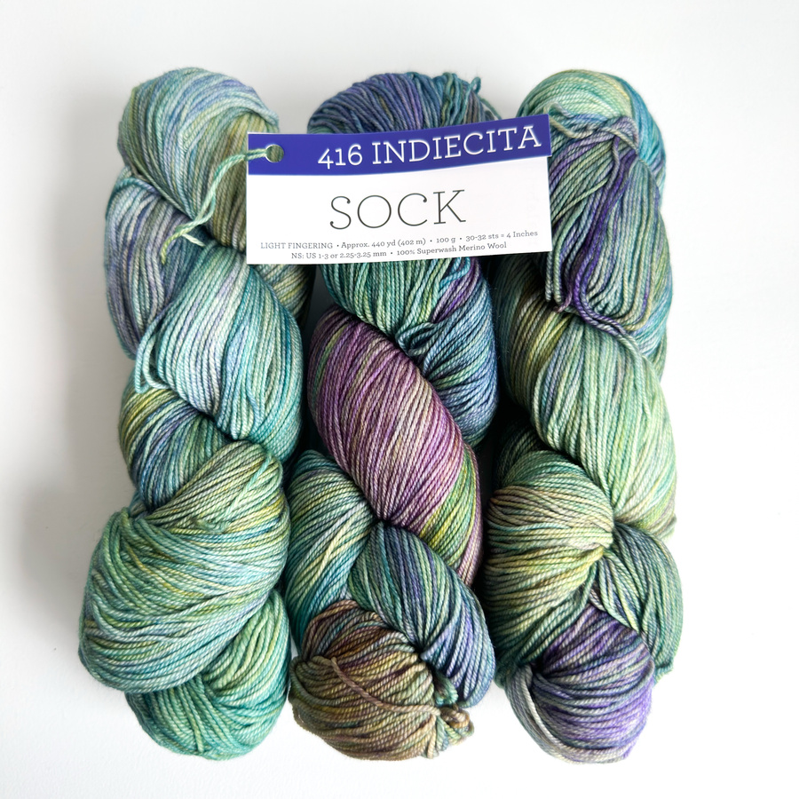 Włóczka skarpetkowa Malabrigo SOCK SW416 INDIECITA