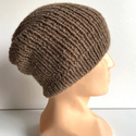 KIARA Alpaca Beanie for Women 100% Alpaca 607 Brown