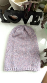 CHMURKA Handmade Alpaca Beanie 15 Fioletowa Mgiełka