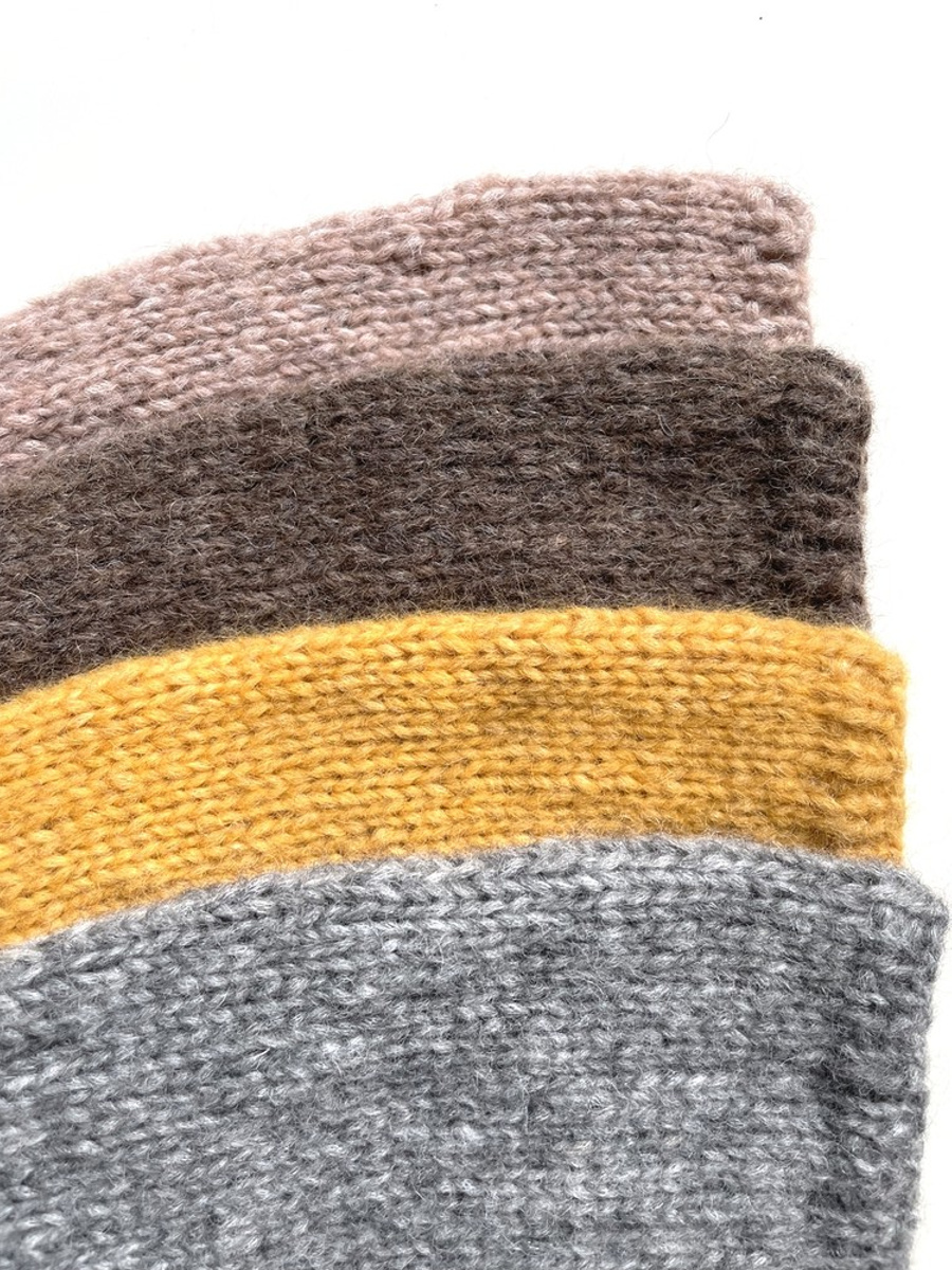 CHMURKA Alpaca Beanie 22 Yellow