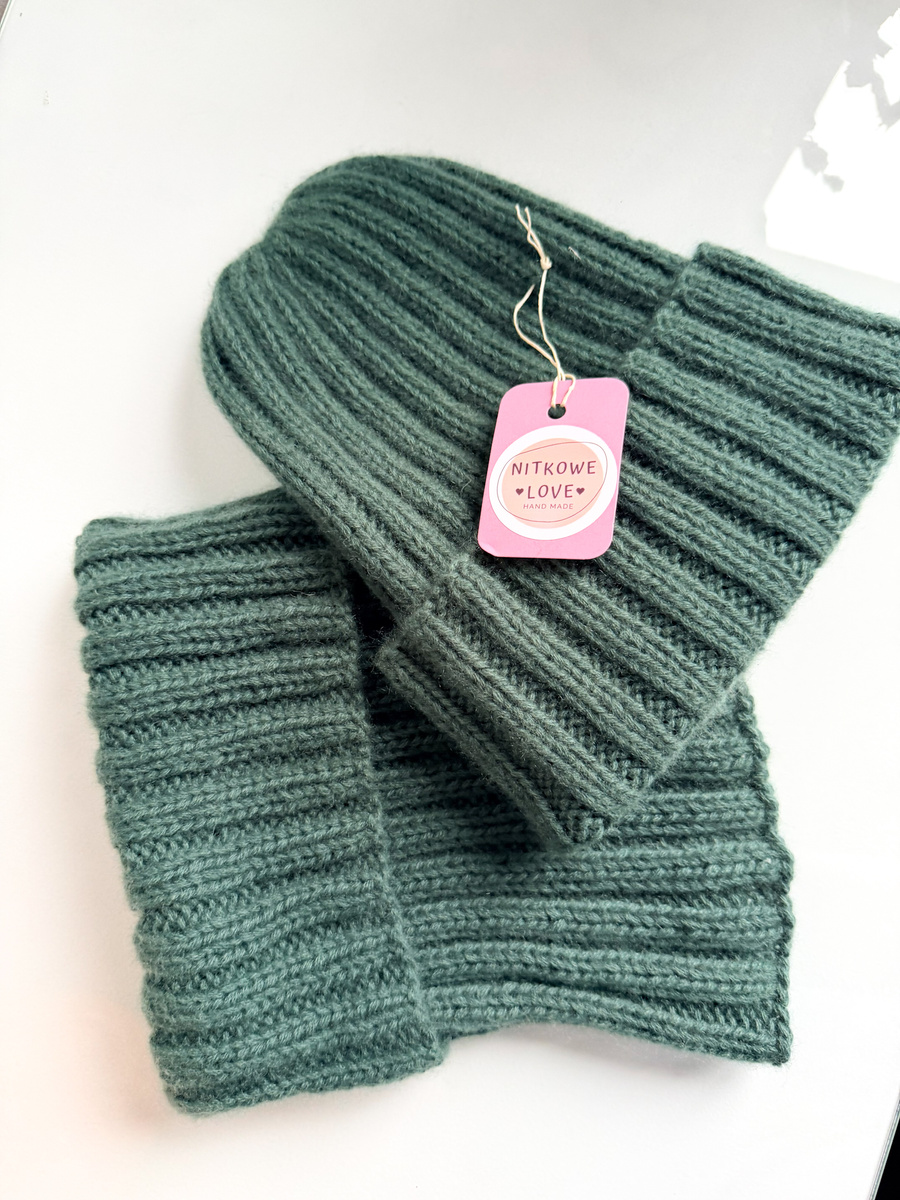 Wełniany KOMIN KASZMIR 100% - WÄHLE EINE FARBE