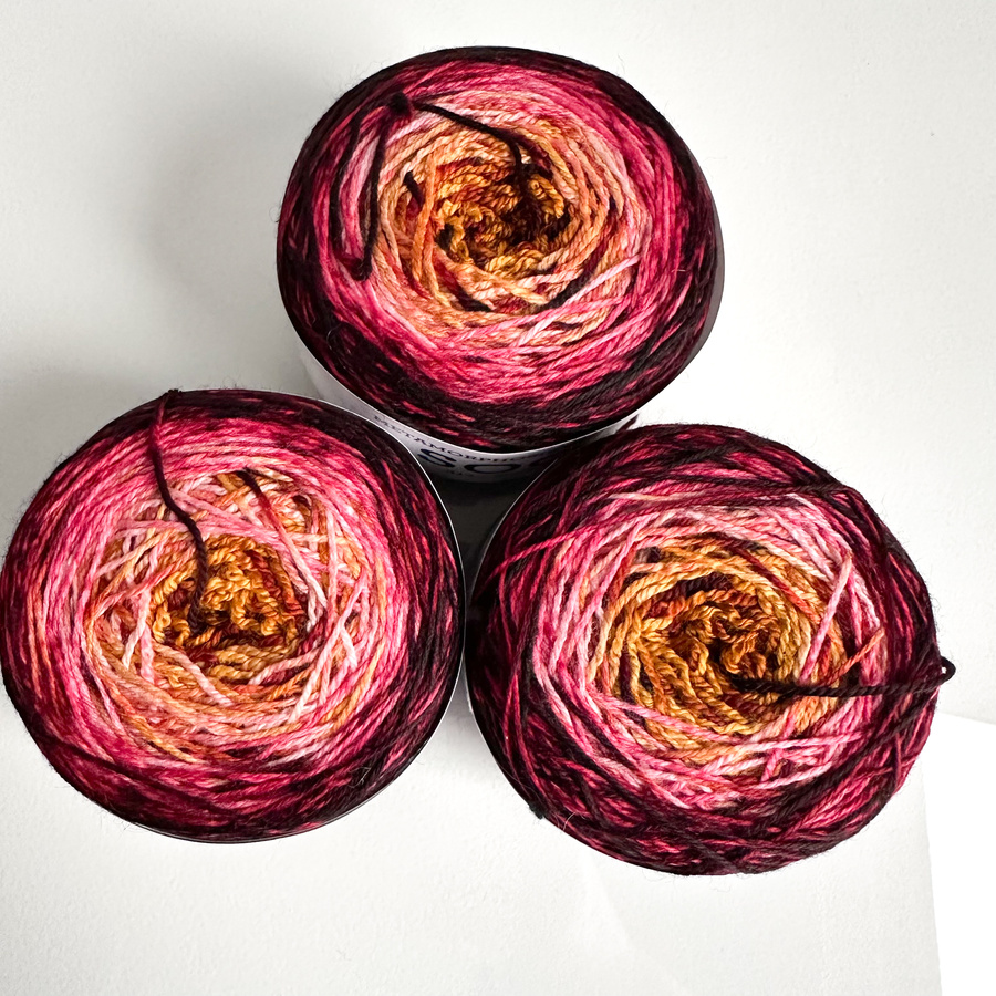 Ręcznie farbowana włóczka Malabrigo SOCK METAMORPHOSIS SW314 Corn Snake