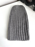 HELLI – czapka zimowa merino damska 100% Baby Merino 19 Szary