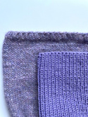 NANA – czapka beanie z wełny baby merino 14 fioletowy zimowa