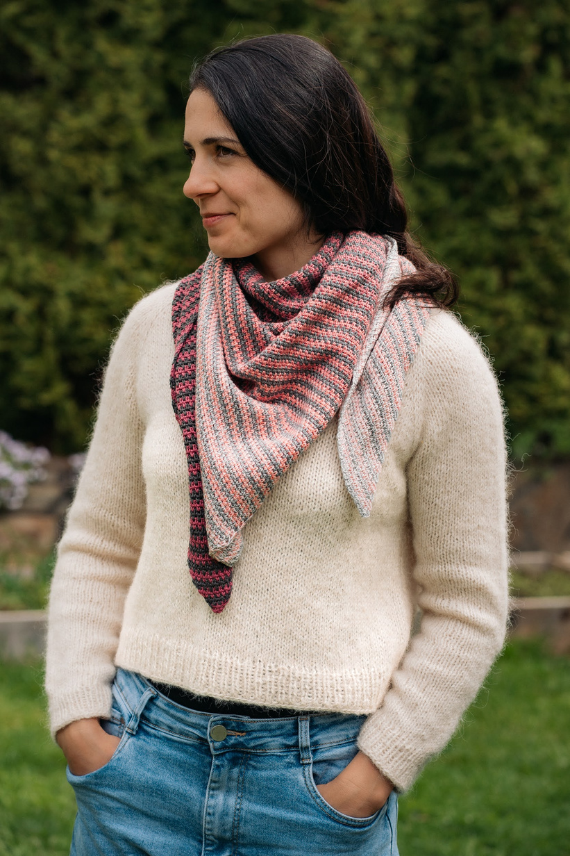 Ręcznie robiony Sweter Alpaka handmade