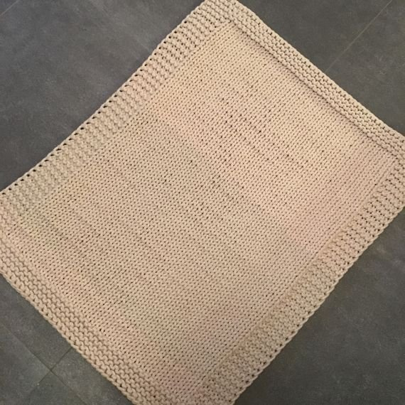 Ręcznie robiony Dywan ze sznurka bawełnianego MARIA