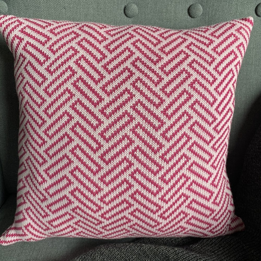 Poszewka na poduszkę 40x40 cm różowe kwiatki