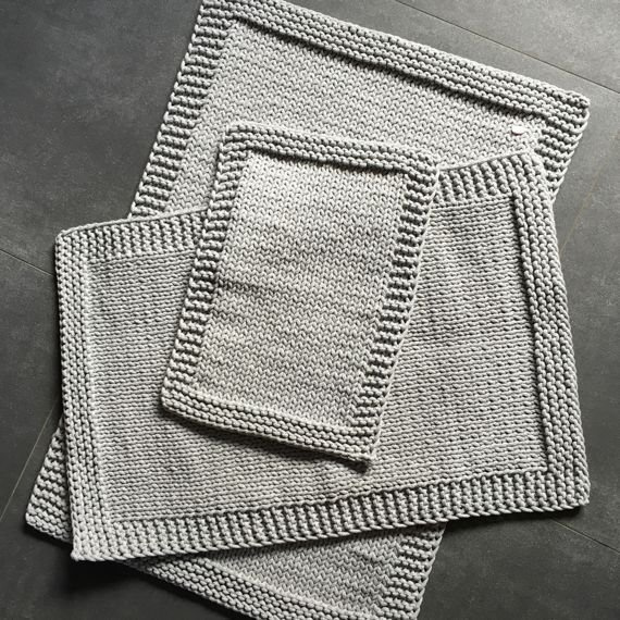 Ręcznie robiony Bieżnik ze sznurka bawełnianego, podkładka, dywanik MARIA