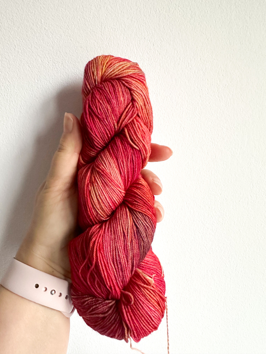 Ręcznie farbowana włóczka Malabrigo ULTIMATE SOCK merynos z nylonem US658 Zinnias N