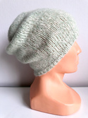 CHMURKA Damen-Beanie-Mütze aus Alpaka 42 lody pistacjowe