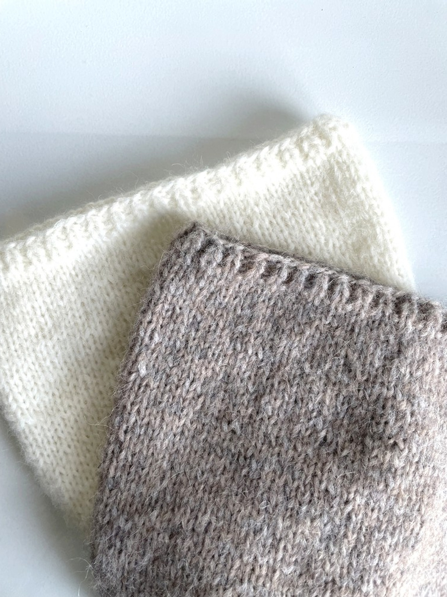 CHMURKA Beanie-Mütze aus Alpaka 26 Beige