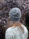 KIARA – czapka beanie z alpaki 100% 506 Ciemny Szary