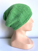 CHMURKA Alpaca Beanie 43 Papuzia Zieleń