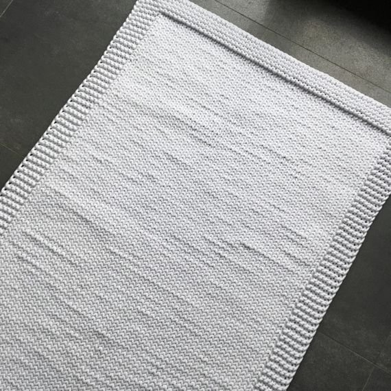 Ręcznie robiony Dywan ze sznurka bawełnianego MARIA