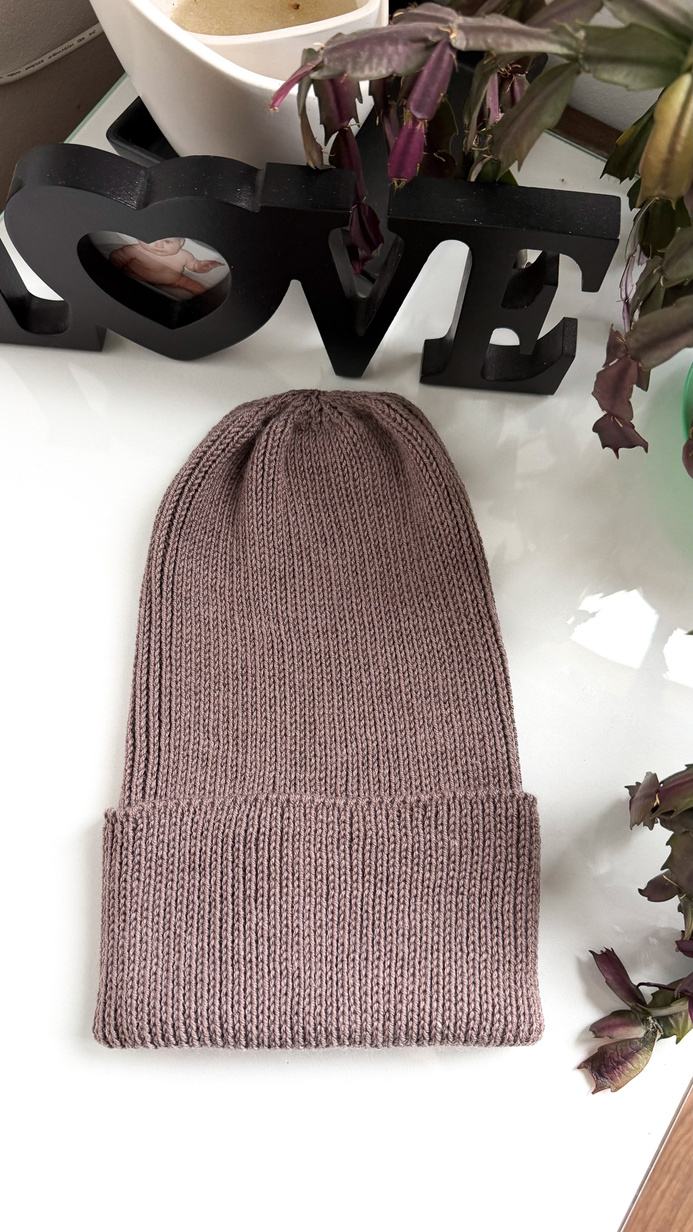 VARELLA – czapka z wełny merino baby merino 17 Beż
