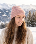 VARELLA – czapka merino beanie wywijana 103 Urodzinowe Confetti 100% baby merino