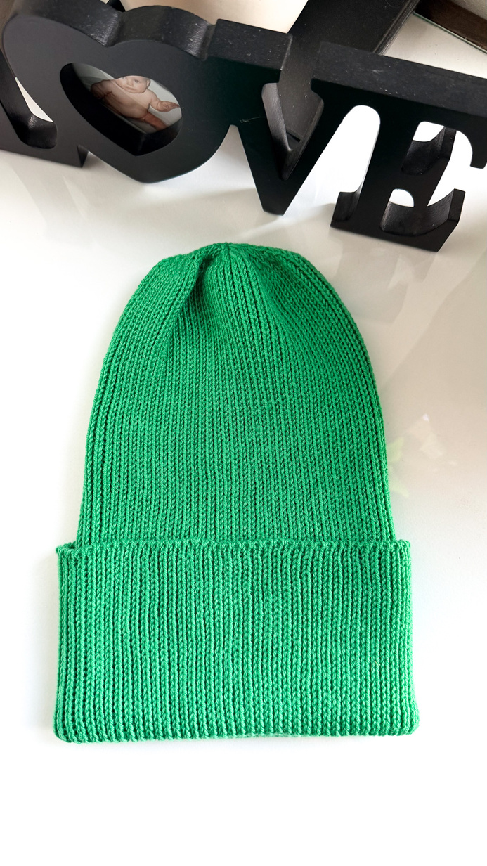 VARELLA Beanie-Mütze aus Merinowolle 31 leuchtendgrün